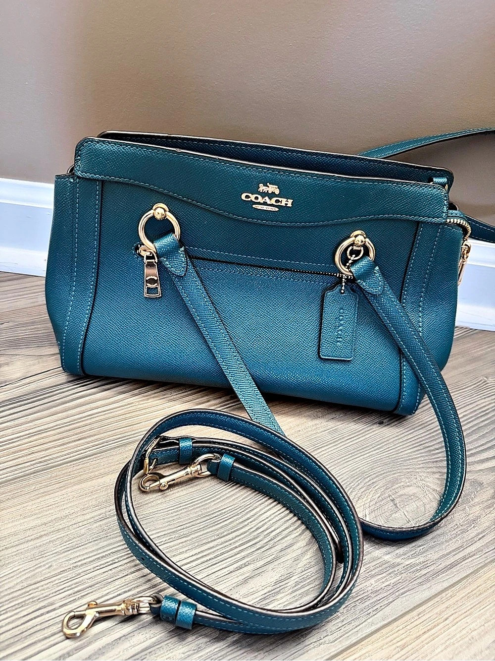 Coach Kailey Carryall in Teal